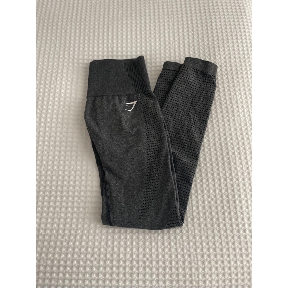 Gymshark Vital Seamless Leggings - Grey Marl